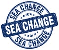 sea change blue stamp