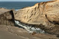 Sea Cliffs at Cape Kiwanda Royalty Free Stock Photo