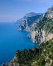 Amalfi Coast Vertical Wide View