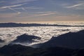 A sea of clouds