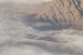 Sea of clouds and cliffs of the soutwest of Gran Canaria.