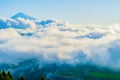 sea of clouds, mount fuji, japan1 Royalty Free Stock Photo