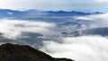 The sea of clouds Royalty Free Stock Photo