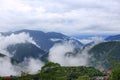 Sea Of Clouds In Taiwan Central Area , Taichung Landscape