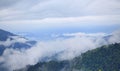 Sea Of Clouds In Taiwan Central Area , Taichung Landscape
