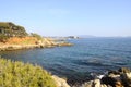 Sea and coast in Bandol, France