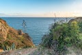 Sea coast and beaches of Lagos, Algarve, Portugal Royalty Free Stock Photo