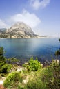 Sea coast in Crimea