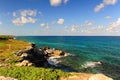 Sea coast on the island Isla Mujeres, Mexico