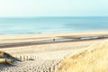 Sea coast in Noordwijk, Netherlands