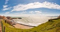 Sea and coastline in Piombino, Tuscany - Italy Royalty Free Stock Photo