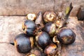 Sea coconut, or Lodoicea is used as dessert ingredients in Malaysia