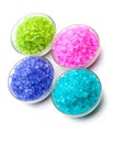 Sea color salt Royalty Free Stock Photo
