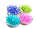Sea color salt Royalty Free Stock Photo
