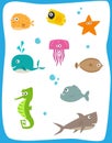 Sea Creatures Royalty Free Stock Photo