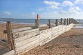 Groyne on Dawlish Warren Beach