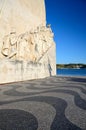 Sea-Discoveries monument in Lisbon, Portugal Royalty Free Stock Photo