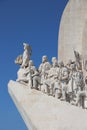 Sea-Discoveries monument in Lisbon, Portugal. Royalty Free Stock Photo