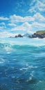 Sea Of Dreams: Hyper-detailed Wallpaper With Realistic Ocean Academia