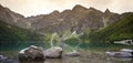 Sea Eye Tarn, Tatra Mountains Royalty Free Stock Photo