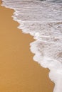 Sea Foam on Sand Royalty Free Stock Photo