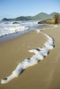 Sea Foam Scenic Brazilian Beach Trindade Paraty Brazil RJ