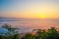 sea fog ,nan provinces - nan thailand