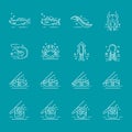 Sea food icons