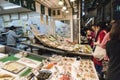 Sea food shop Nishiki Market Kyoto