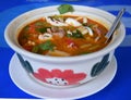 Sea food sour soup spicy