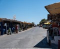 Sea front restaurants and shops