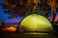 Sea Front Tent Camping