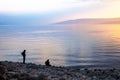 Sea of Galilee, in the evening.