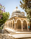 Church of Mount of Beatitudes, Sea of Galilee in Israel