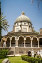 Church of Mount of Beatitudes, Sea of Galilee in Israel