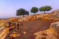 Sea of Galilee lookout in Mount Arbel National Park