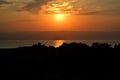 Sea of Galilee Sunrise Royalty Free Stock Photo