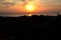Sea of Galilee Sunrise Royalty Free Stock Photo