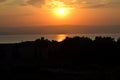 Sea of Galilee Sunrise Royalty Free Stock Photo