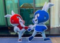 SEA Games mascots lighted display taekwondo 2023