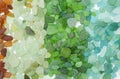 Sea glass background Royalty Free Stock Photo