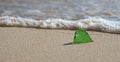 Sea Glass on the Shore Royalty Free Stock Photo