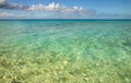 Sea at Governor's beach, Grand Turk, Turks and Caicos, Caribbean Royalty Free Stock Photo