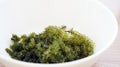 Sea grape seaweed, uni budou. japanese seaweed Royalty Free Stock Photo