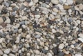 Sea gravel. stones Royalty Free Stock Photo