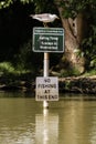 Sea gull on a sign