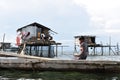 The Sea Gypsies. Bajau People...