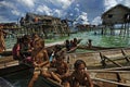 Sea Gypsies children in Sabah, Malaysia