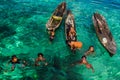 Sea Gypsy Kids and Their Playground - Mabul Island, Malaysia