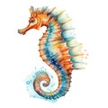 Sea_Horse_Watercolor_illustration2